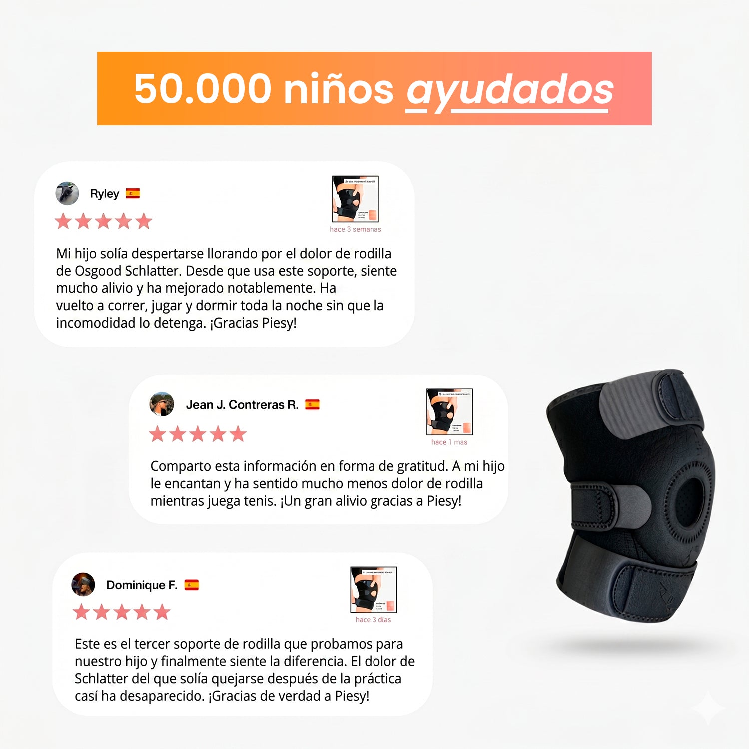 Piesy™ Soporte de Rodilla Pro