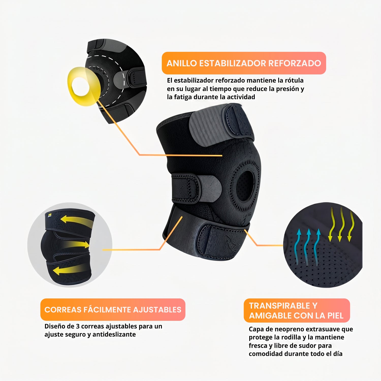Piesy™ Soporte de Rodilla Pro