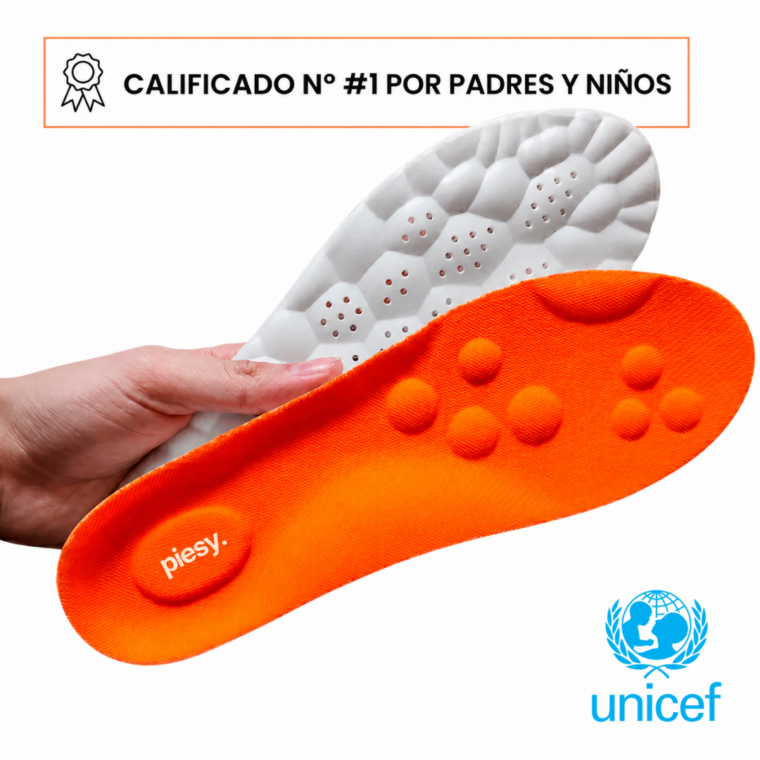 Piesy™ Plantillas Infantiles - Corrigen La Pisada